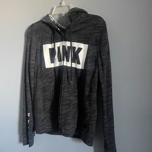 PINK zip up hoodie